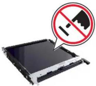 LEXMARK MX910dxe - Austauschen des Transfermoduls - 9