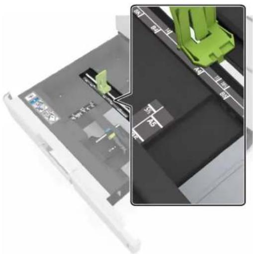 LEXMARK MX910dxe - Laden der Fächer - 4