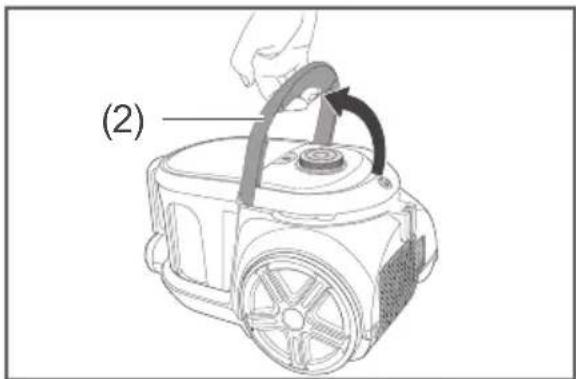 Hanseatic V18C01A-80 - Transporting the appliance - 1