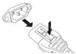 YAMAHA SWP2-10SMF - AC IN connector - 1