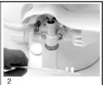 DOMETIC VacuFlush 5006 - REMOVING PEDESTAL COVER - 2
