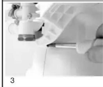 DOMETIC VacuFlush 5006 - REMOVING PEDESTAL COVER - 3