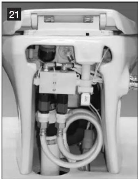 DOMETIC MasterFlush 8640 - Toilet system with through-the-wall connections - 2
