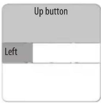 Up button Left