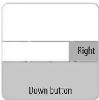 Right Down button