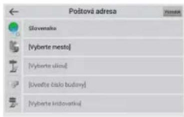 Navitel T737 Pro - Navádzanie na presnú adresu - 7