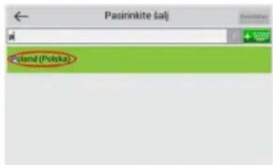 Pasininkite (alj) Poland (Polska)