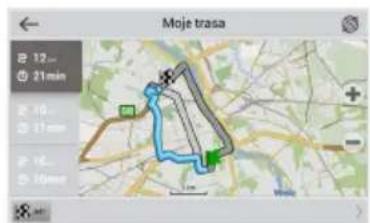 Moje trasa 12... 21min 10 17mm 16... 16mm 8