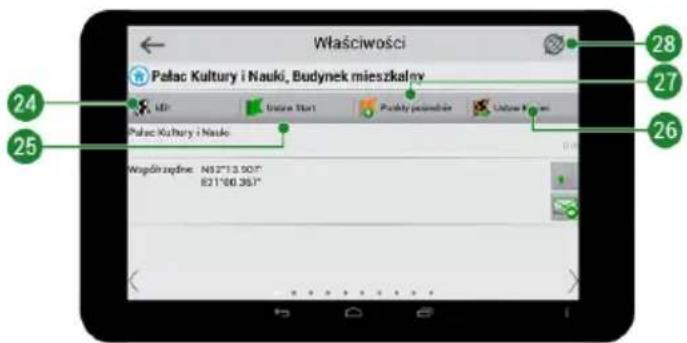 Właściwości Pełac Kultury i Nauki, Budynek mieszkalny 24 25 26 27 28 U#: Ustate Start Pudzky poścnaścia Ustate R#s Pełac Kultury i Naske Współzędne: A932°13.903" B21°60.361"