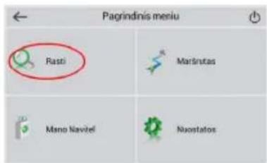 Pagrindinis meniu Rasti Marinutas Mano Navitel Nuostatos