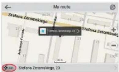 My route Stefana Zeromskiego Stefana Zeromskiego 12 Stefana Zeromskiego 23