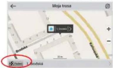 Havné menu Najst Navigácia Mój Navitel Nastavenia