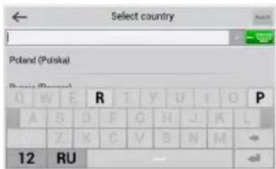 Select country Poland (Polska) R Q W E R T Y U I O P A S D F G H J K L Z X C V B N M 12 RU -