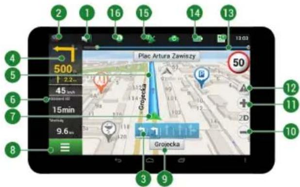Plac Artura Zawiszy 500 2.2m 45 mth 15min 9.6 m Grojecka Grojecka