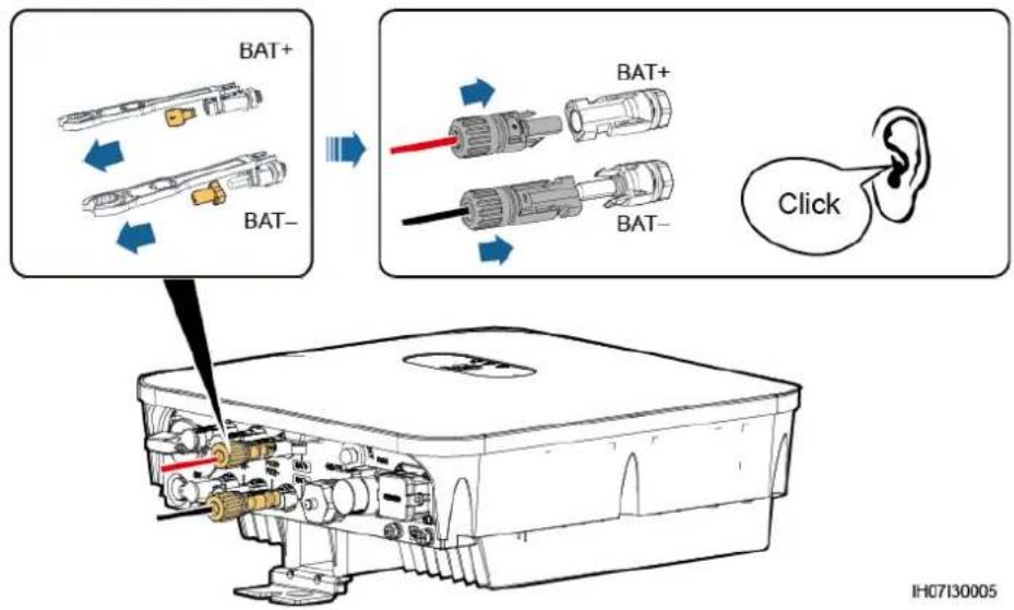 BAT+ BAT- BAT+ BAT- Click IH07130005