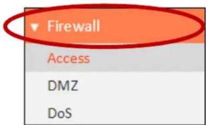 Firewall Access DMZ DoS