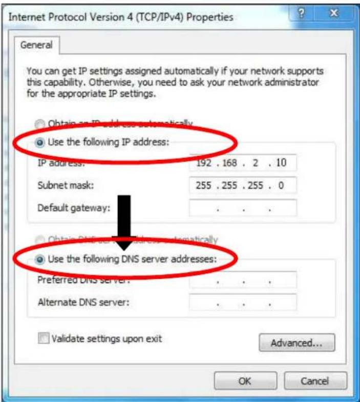 Internet Protocol Version 4 (TCP/IPv4) Properties General You can get IP settings assigned automatically if your network supports this capability. Otherwise, you need to ask your network administrator for the appropriate IP settings. Obtain an IP address automatically Use the following IP address: I…