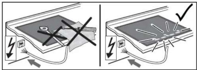 Diagram illustrating electrical circuitry with labeled components and directional arrows, showing fault detection or dislocation.