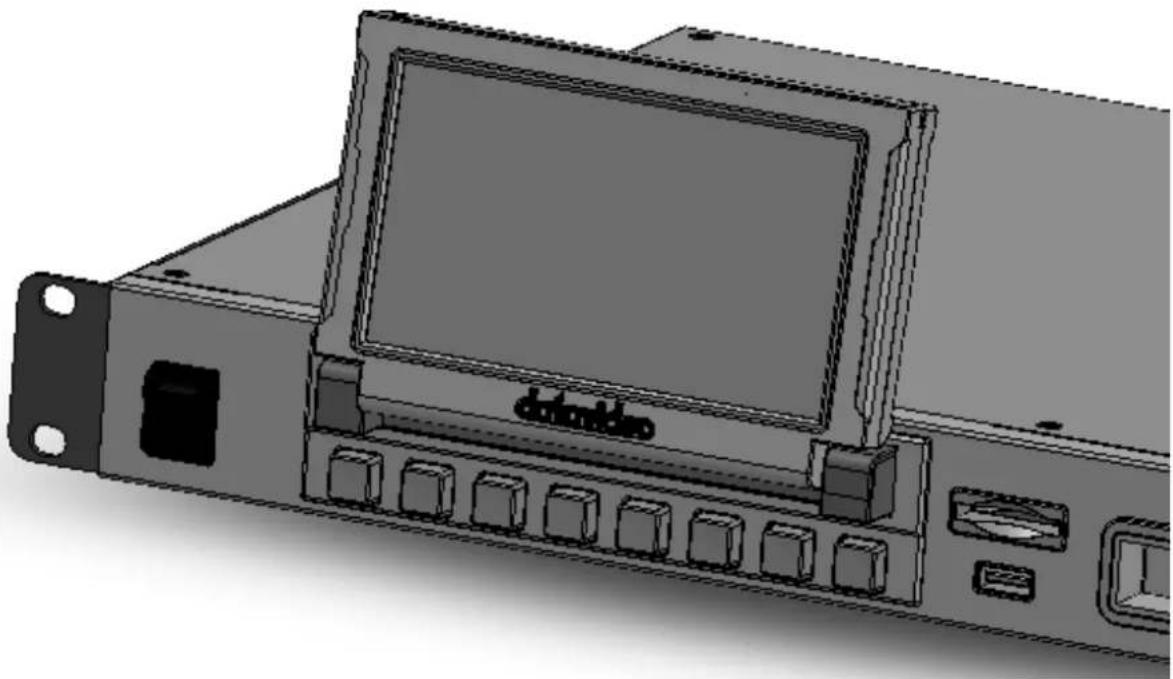 DataVideo HDR-90 - Human Machine Interface - 1