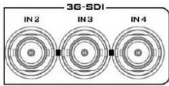 3G-SDI IN 2 IN 3 IN 4