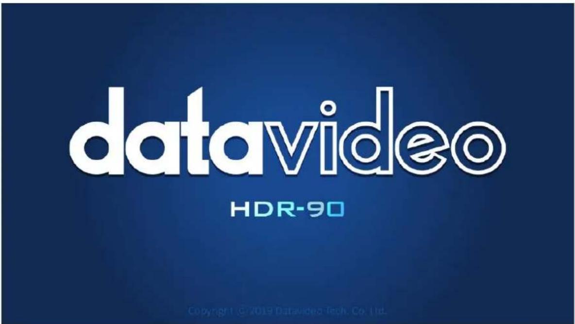 datavideo HDR-90 Copyright © 2019 Datavideo Tech. Co. Ltd.