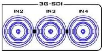 3G-SDI IN2 IN3 IN4