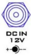 DataVideo HDR-90 - Rear Panel - 2