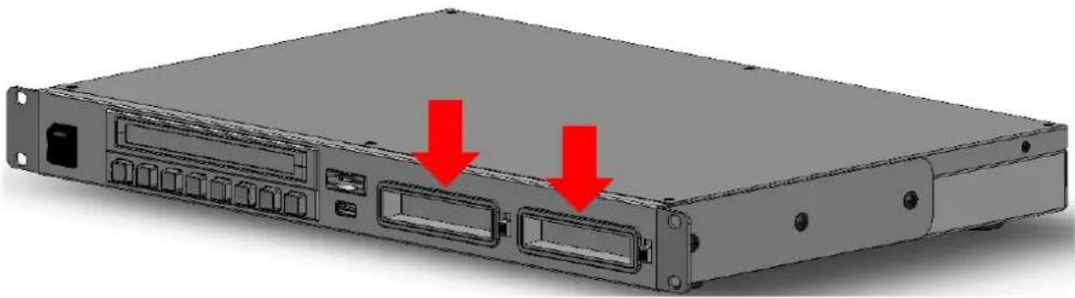DataVideo HDR-90 - SSD Slots - 1