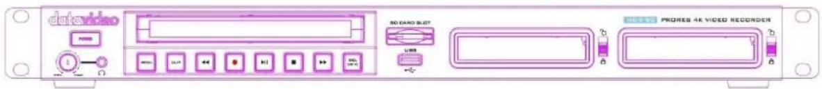 data video NO CARD SLUT USB PROGRES 4K VIDEO RECORDER