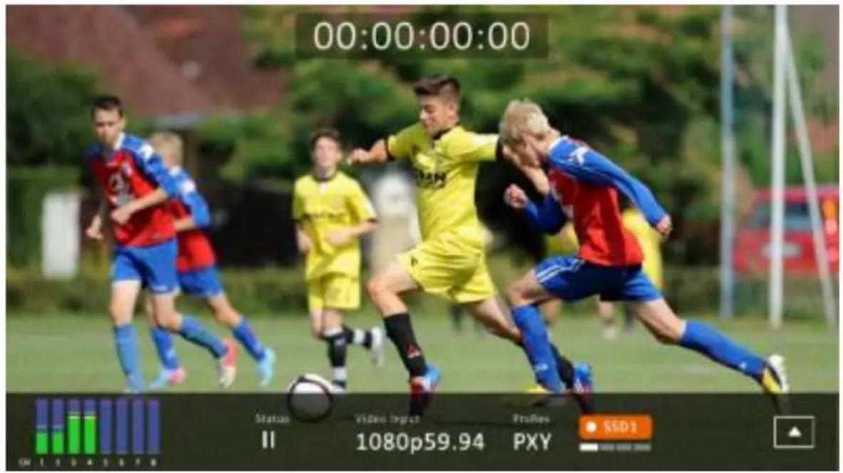 00:00:00:00 Status Video Impact ProRes II 1080p59.94 PXY SSD1