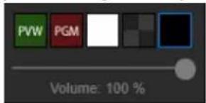 PVW PGM Volume: 100 %