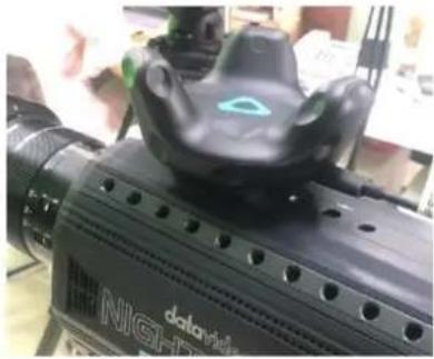DataVideo TVS-3000 - Installation of the HTC Tracker and the Camera - 3