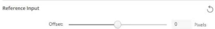 Reference Input Offset: 0 Pixels
