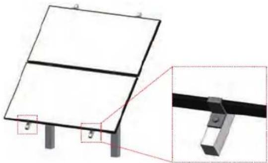 LG Neon R Prime 360Q1K-V5 - Mounting by using clamps - 1