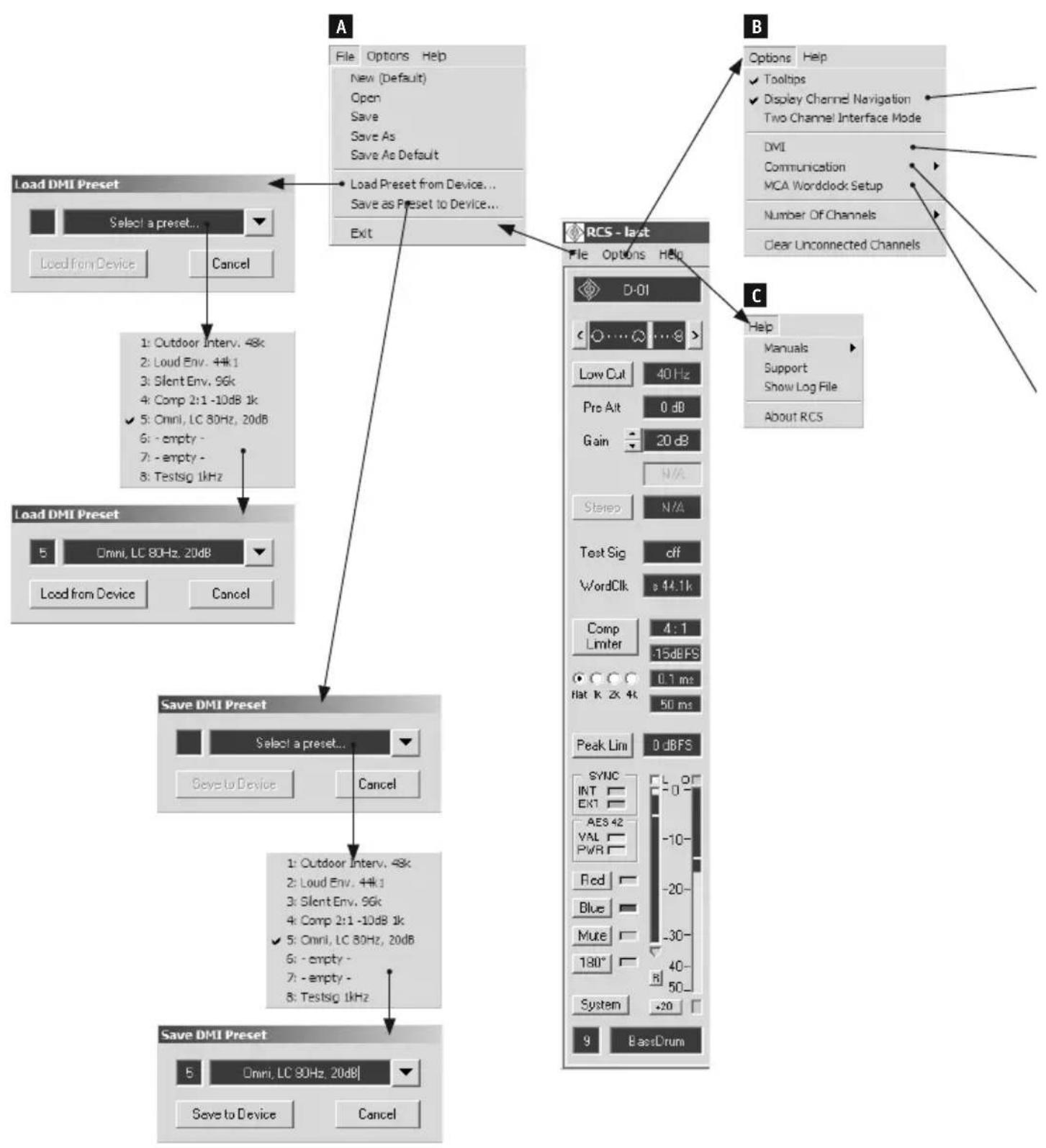 NEUMANN D-01 - REMOTE CONTROL SOFTWARE – RCS - 1