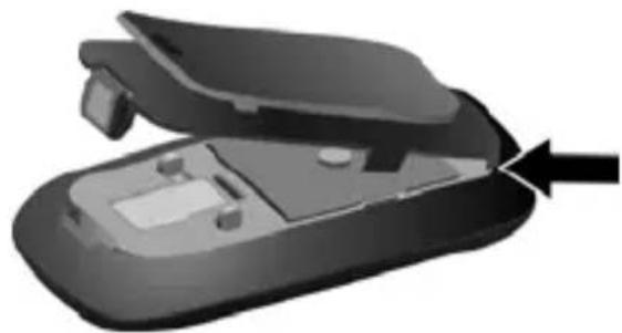 GIGASET L470 - Akkudeckel schließen - 1