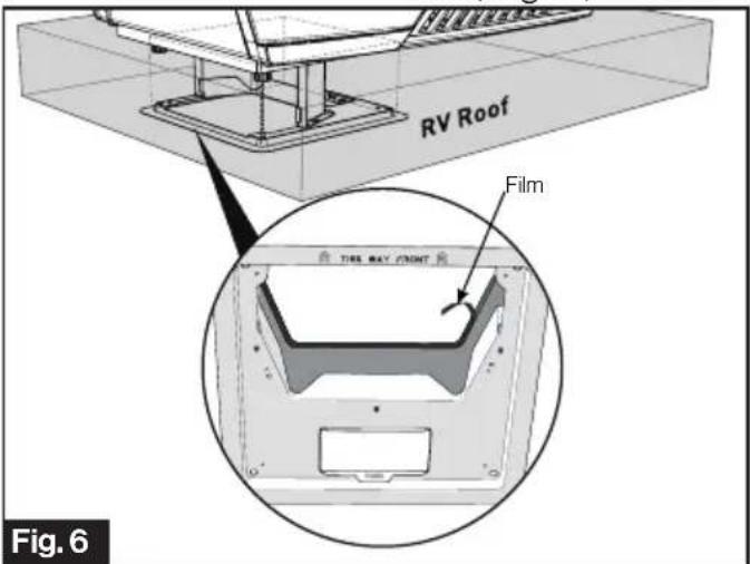 RV Roof Film TIRE WAY FRONT Fig. 6