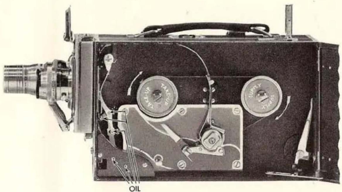 KODAK Cine Special - OILING THE CAMERA - 2