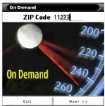 On Demand ZIP Code 11223 200 220 240 260 Exit Next >>