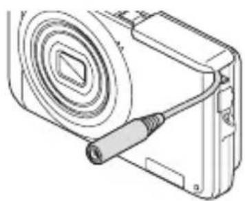 SANYO VPC-X1420EX - Attaching the DC adaptor - 3