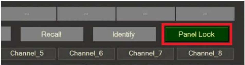-- -- -- -- Recall Identify Panel Lock Channel_5 Channel_6 Channel_7 Channel_8