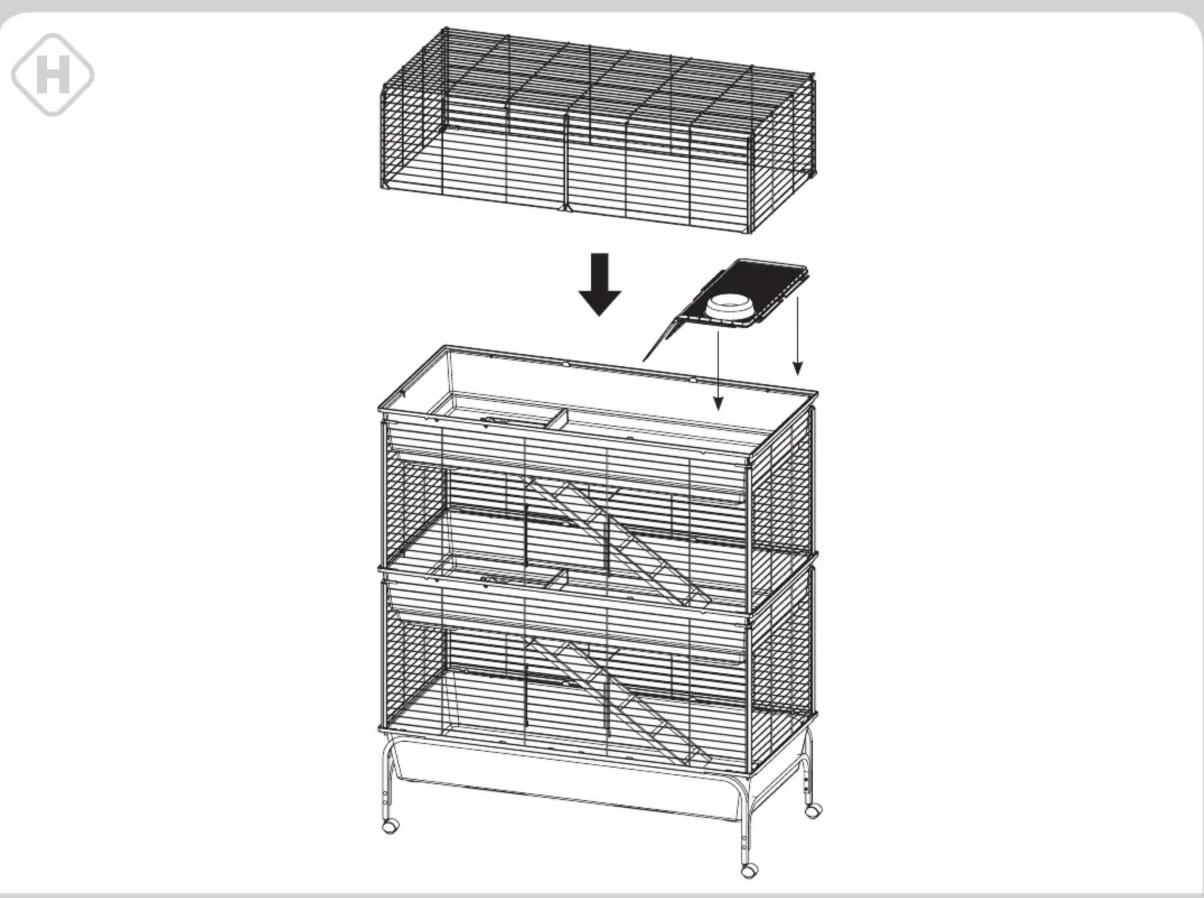 Ferplast Rabbit 120 Double - 8