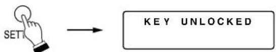 SETT → KEY UNLOCKED