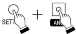 TOA DP-L2 - Step 4. Set the ANC function. - 1