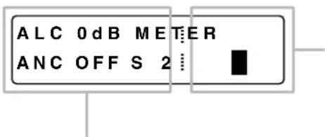 ALC 0 dB METER ANC OFF S 2