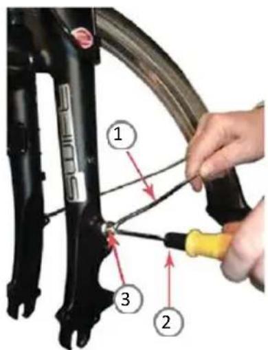 MS Energy eBike c101 - Instalarea aripii frontale (opțiune) - 1