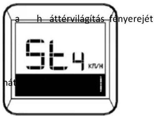 a h áttérvilágítás fenyerejét 6t4 kπ/h nát