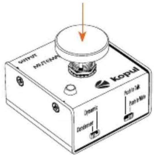 OUTPUT MULTI-TEMP Kopul Dynamic Conduction Push to Talk Push to Mate