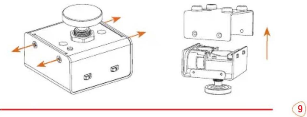 Kopul MuteMate 2x2 - Replace the battery following these steps: - 1