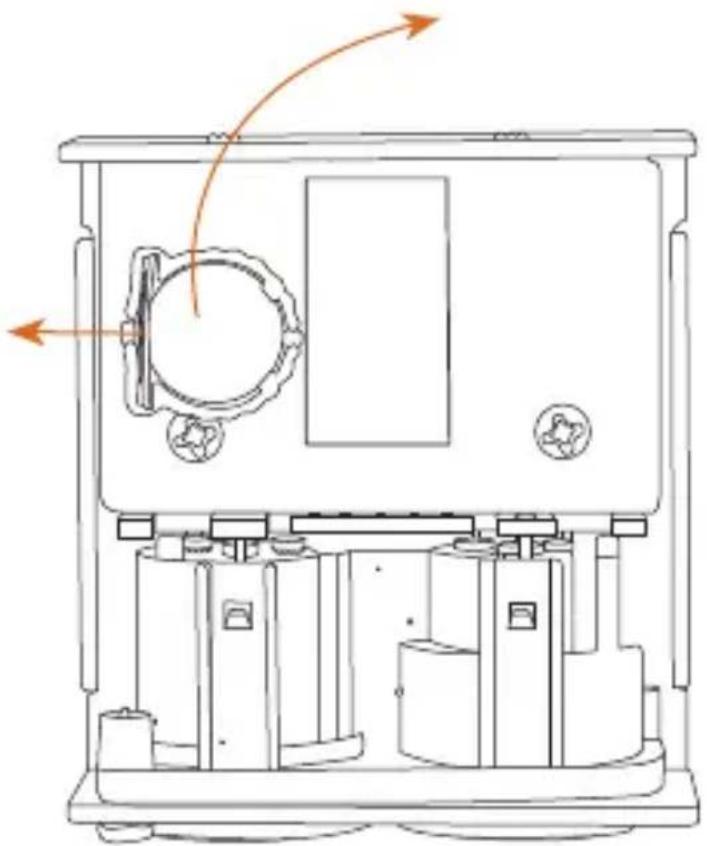 Kopul MuteMate 2x2 - Replace the battery following these steps: - 2